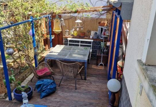 Kleines Zuhause mit mediterranem Traumgarten in 1A-Lage