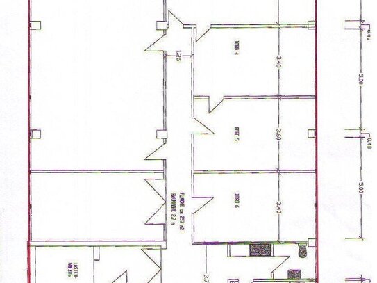 250 m² flexibel aufteilbare Bürofläche - Ffm.-Griesheim