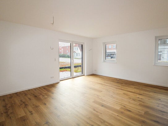 ERSTBEZUG! EG-Wohnung mit überdachtem Stellplatz und ca. 103m²!