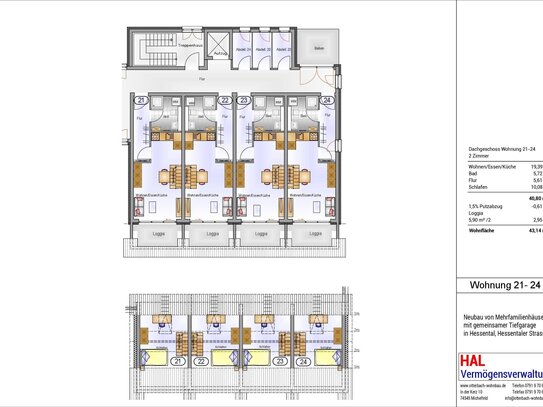 großzügige 1,5-Zimmer-DG-Wohnung in SHA-Hessental