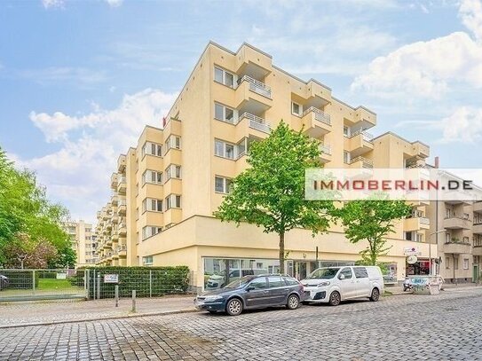 IMMOBERLIN.DE - Erfreuliche Wohnung mit Loggia in beliebter Kiezlage