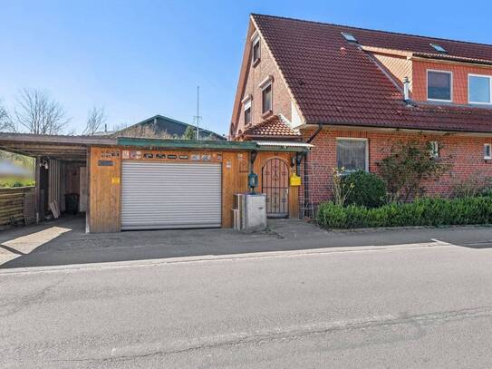 Reihenendhaus in Hennstedt - Ihr Rückzugsort in grüner Umgebung
