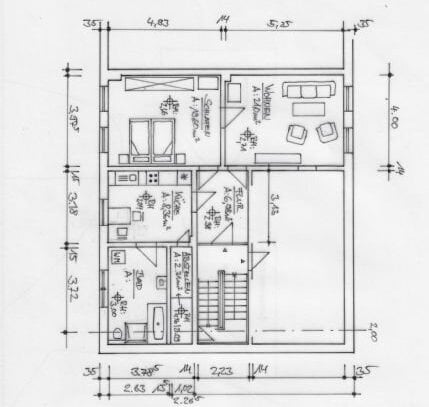 Großzügige und helle 2-Raumwohnung