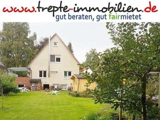 NORDERSTEDT-MITTE: 3 Zi.-Wohnung - Gartennutzung möglich !!!