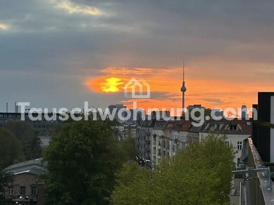 [TAUSCHWOHNUNG] Helle Dachterassenwohnung 3 Zimmer mit Blick auf Berlin