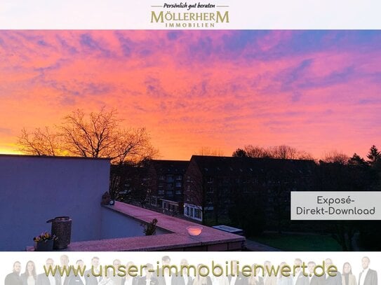 Ihr neues Zuhause mit Dachterrasse und Parkblick- 2 Zimmer Neubauwohnung in Hamburg - Eilbek