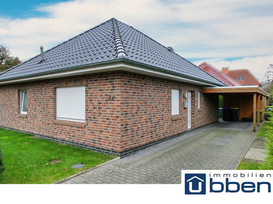 Stadtnah in Aurich: Charmanter Bungalow mit Carport und Großem Garten!