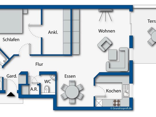 Solide vermietete Eigentumswohnung in gepflegter Wohnanlage