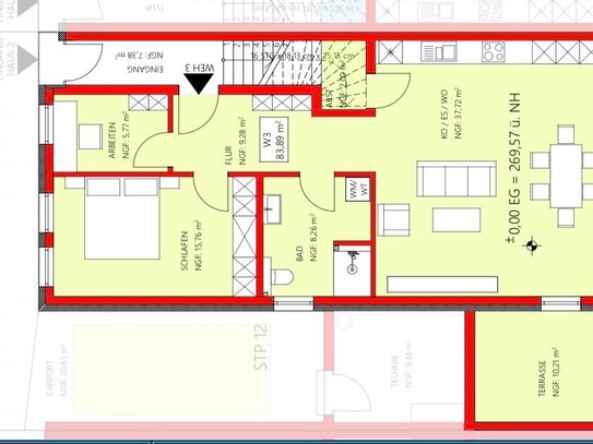 HOCHWERTIGE NEUBAUWOHNUNG MIT PRIVATEM GARTEN DIREKT AN DER GRENZE LUXEMBURG