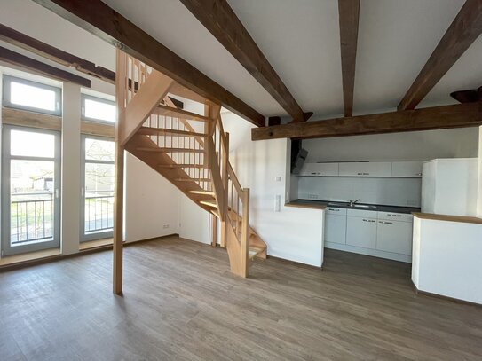 Wohnung mit Loft-Charakter im alten Fachwerk