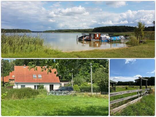 Alte Kate, Bauernhaus, Ferienhaus unweit Gudelacksee bei Lindow