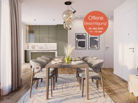 Familienfreundliche 4-Zimmer-Wohnung mit Garten und Terrasse!