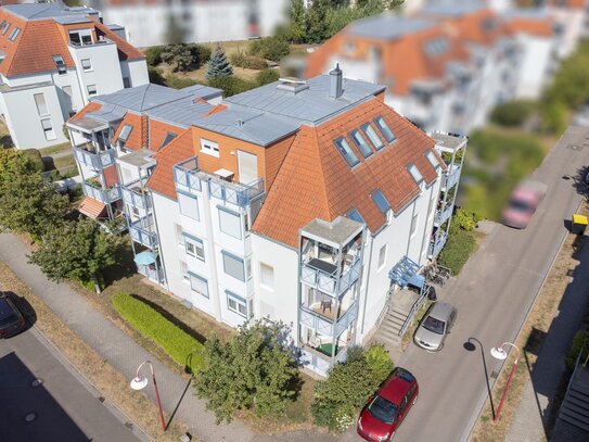 IMMOBILIENINVESTMENT IN LEIPZIG-WIEDERITZSCH // Vermietete 2-Raum-Wohnung mit Balkon & TG-Stellplatz