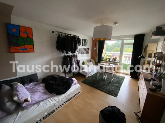 [TAUSCHWOHNUNG] Biete: 1Zimmer-Wohnung mit Balkon (32mq /540€) gegen größer!