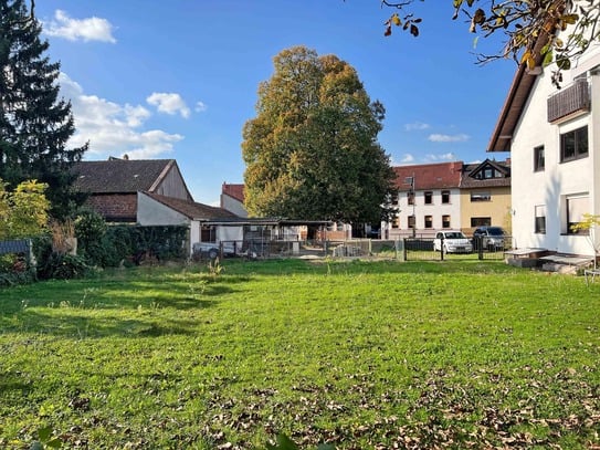 Grundstück für Bauträger in gefragter Lage von Plankstadt für z.B. zwei 6-Familienhäuser