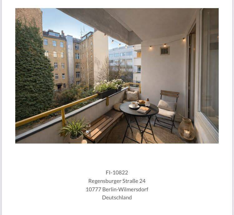 Ruhig wohnen auf Zeit – möbliertes Apartment nahe Ku’damm - Foto 1