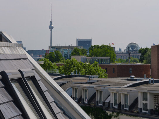 Das könnte Ihr Ausblick sein - sensationelle neuerrichtete Penthouse-Wohnung am Schloss Bellevue!