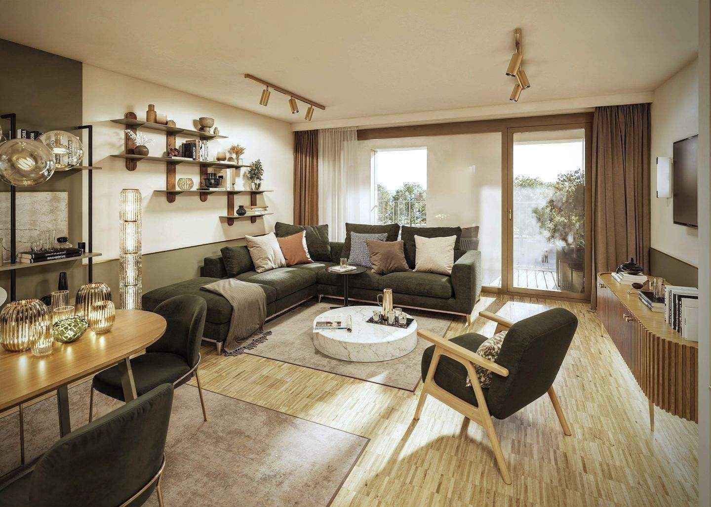 4.2.1 Leben, wo das Herz der Stadt schlägt – 3 Zimmer für Stadtliebhaber