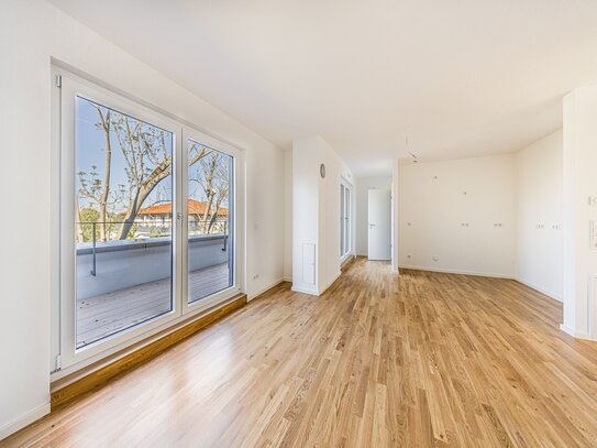 Ein ganzes Haus in einer Wohnung - Dachterrasse und Balkon, modernes Bad, Parkett mit FBH #32