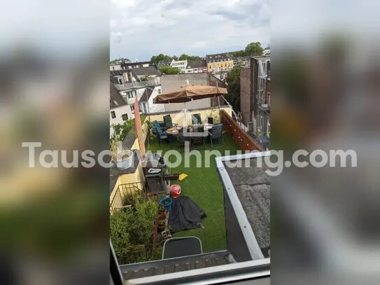 [TAUSCHWOHNUNG] Köln Barbarossaplatz mit riesiger Dachterrasse