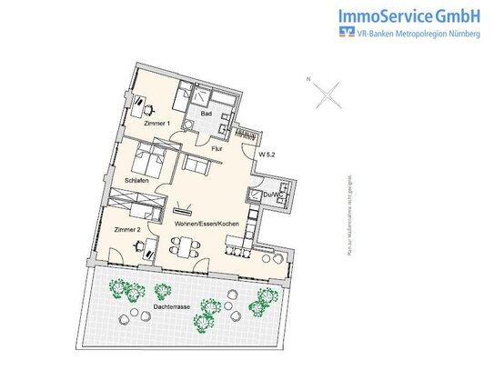 Ansprechende Wohnanlage im Nürnberg Nord: 53 stilvolle Neubau-ETW und 10 Büroeinheiten in Stadtlage!