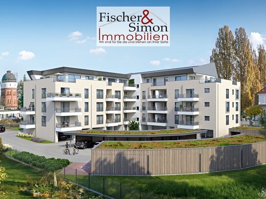 Nienburg-Neubau-Erstbezug einer 2 Zimmerwohnung mit Loggia in einer modernen Wohnanlage