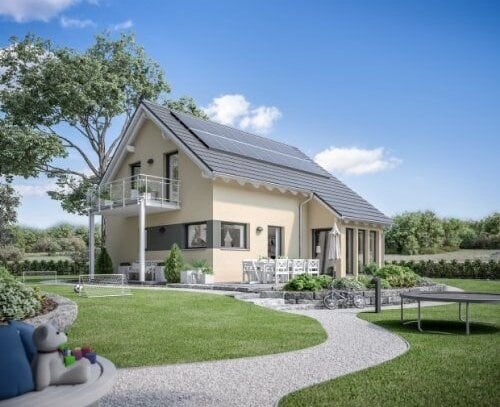 Ihr Living Haus mit Grundstück, Bodenplatte, PV Anlage + Küche