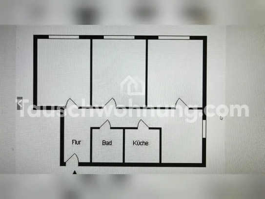 [TAUSCHWOHNUNG] 3 Zimmer Wohnung mit Ausblick