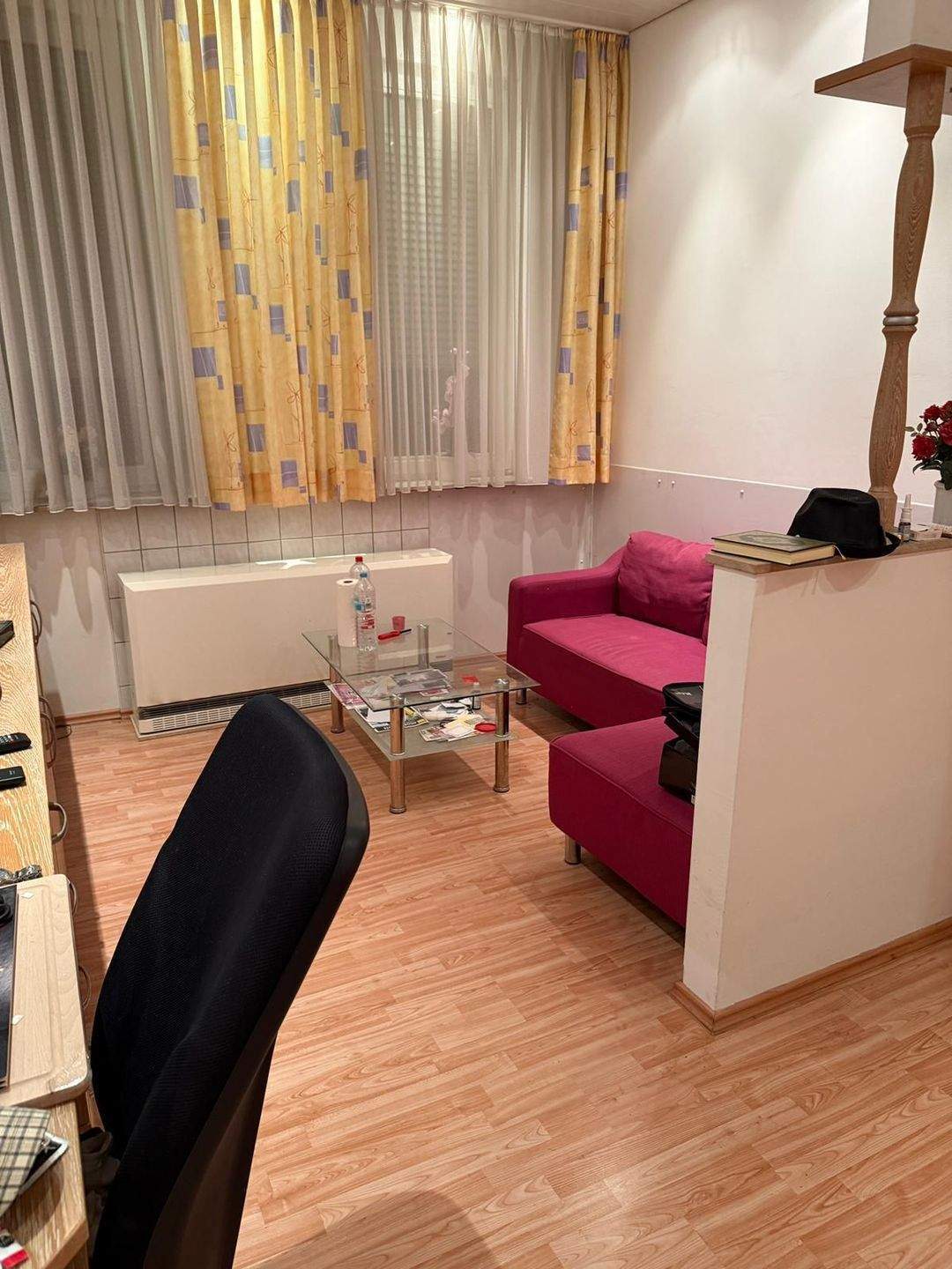                                                               Komfortable 1-Zimmer-Wohnung, komplett m&ouml;bliert und einzugsbereit                                                       in Uhlandstraße (Nürnberg)