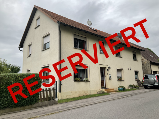 !!!Reduziert!!! Einfamilienhaus mit großem Platzangebot, Nebengebäude, Garage und Garten in Burgpreppach