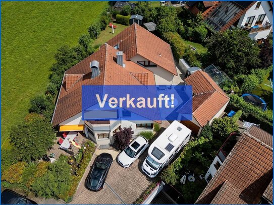 Traumhaftes Einfamilienhaus mit Gewerbe & Ferienwohnung in ruhiger Sackgasse in Radolfzell Böhringen