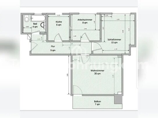 [TAUSCHWOHNUNG] 3-Zimmer Whg am Olympistdn m PnoramaFenster gg größere Whg