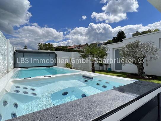 Traumhaus im modernen Finca-Stil im Merzig - Bj.: 2022 - 120 m² Wfl. - 235 m² Grundstück - Pool -