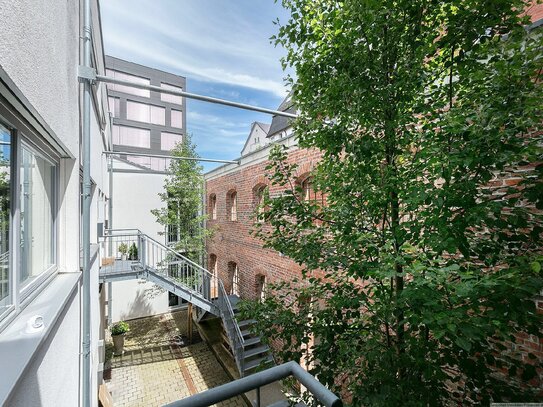 Moderne City-Maisonette-Wohnung mit Terrasse