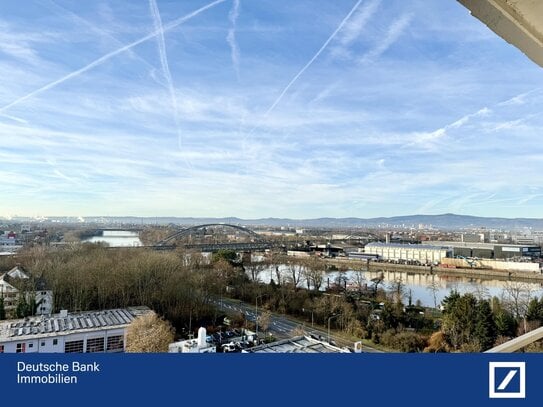 Eigennutz oder Kapitalanlage: Attraktive 2-Zi-Whg. mit Blick über den Main in Frankfurt-Niederrad