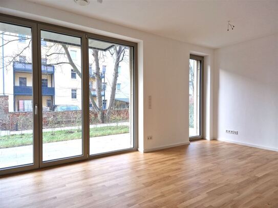 Moderne 2-Zimmerwohnung mit Terrasse in Leipzig - Eutritzsch!