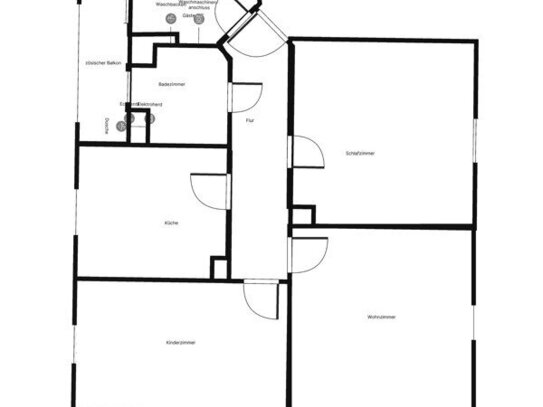 Endlich Zuhause: geräumige 3-Zimmer-Wohnung