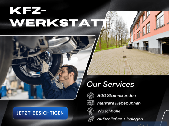 KFZ-Werkstatt / / Garage / Halle in Annaberg-Buchholz auf der Bärensteiner Straße zu vermieten