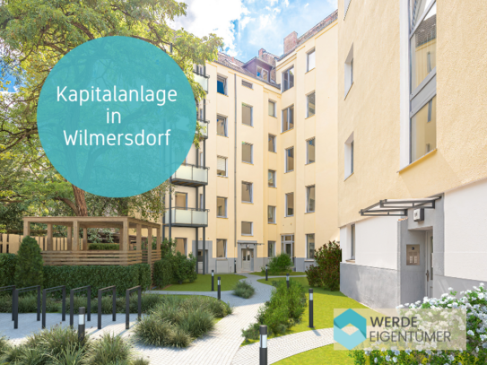 KAPITALANLAGE am Volkspark - vermietetes Apartment in Wilmersdorf