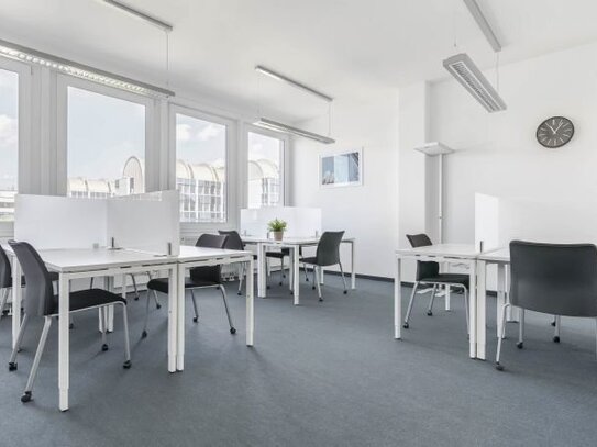 All-inclusive-Zugang zu Coworking-Bereichen in Regus Neue Messe Riem