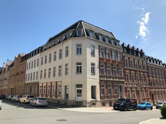 Schönes Wohn- und Geschäftshaus mit Garten in Plauen Schillerstraße Vollvermietet