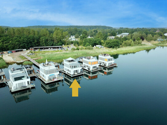 Exklusives Floating-House mit Luxusambiente! Ihr Paradies in einem privaten Resort am Goitzschesee