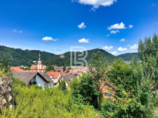 Stilvolle Architektenvilla mit vier Schlafzimmern und großem Garten in Hanglage mit Traumausblick