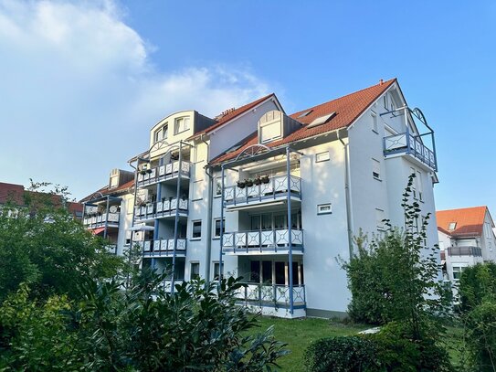 WohnTraum + Top-Investment + gepflegte und sonnige Eigentumswohnung + Balkon + ruhige Lage + vermietet + Pirna