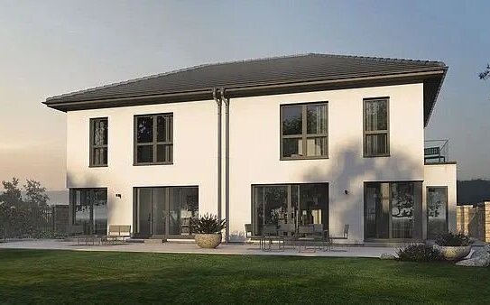 Haus mit 2 Haushälften für 2 Familien ! Je Familie anteilig nur 445.000,-EUR mit halben Grundstück !