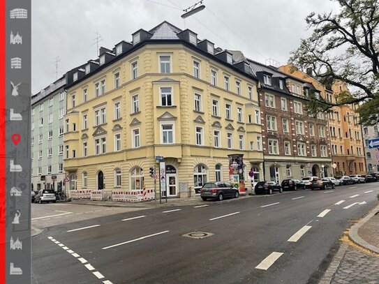 Exklusive 3 Zimmer - Altbauwohnung in Bester Lage im Lehel