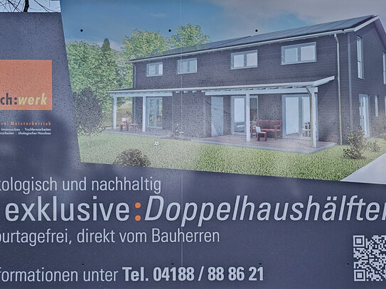 Neubau Doppelhaushälfte zu verkaufen