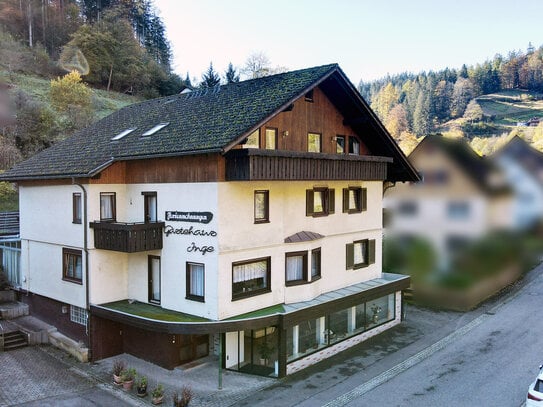 Gepflegtes Wohn- und Geschäftshaus in idyllischer Lage am Nationalpark im Schwarzwald