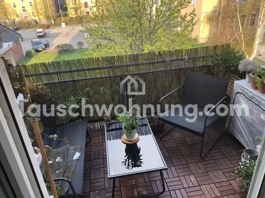 [TAUSCHWOHNUNG] 2-Raum Wohnung mit großem Balkon mit Einbauküche