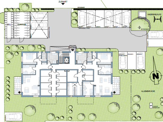 Erstbezug ab 1. November 2024! 3-Zimmer-Wohnung (95m²) in Pegnitz